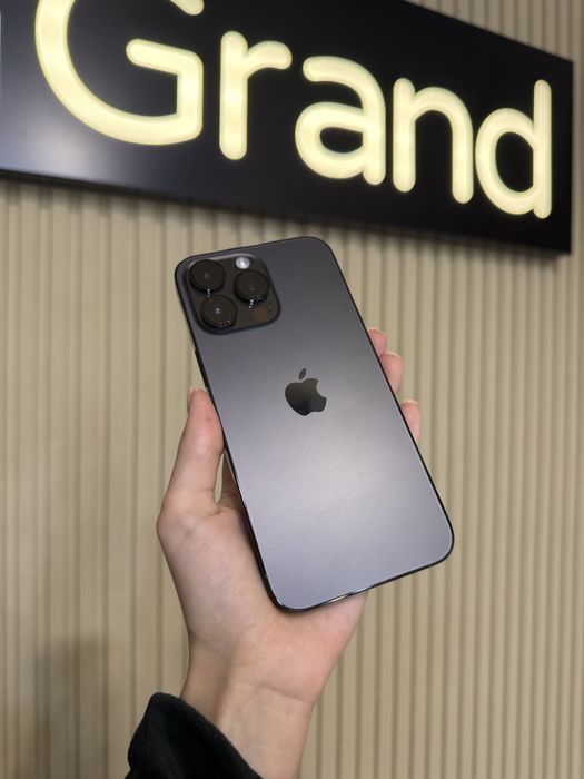 Б/у IPHONE 14Pro Max 256 Space Black Neverlock Костюшка,5 igrand