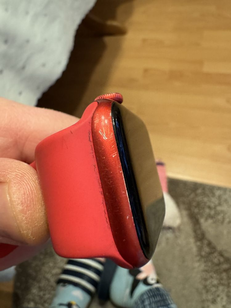 Apple watch 6 44 mm red aluminium