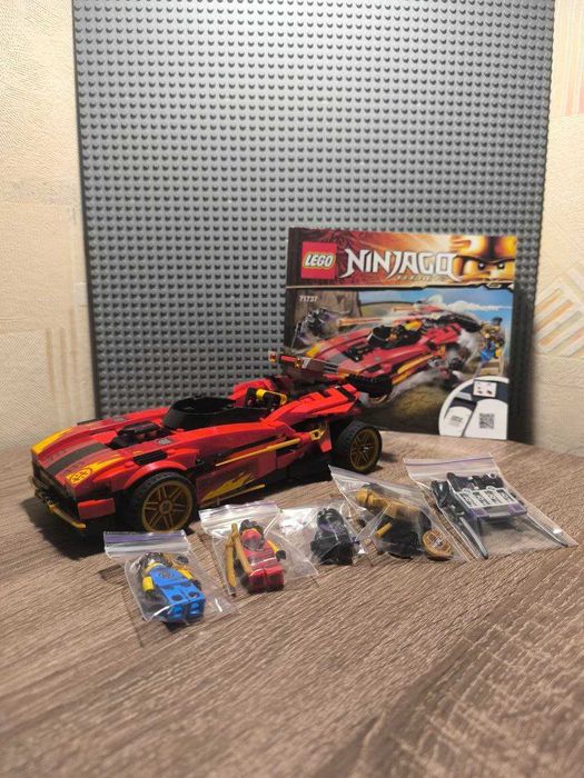 Лего Ниндзяго 71737 красная авария Кая, LEGO Ninjago 71737