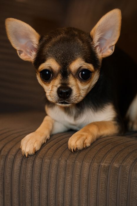 Chihuahua Czarny Podpalany Piesek