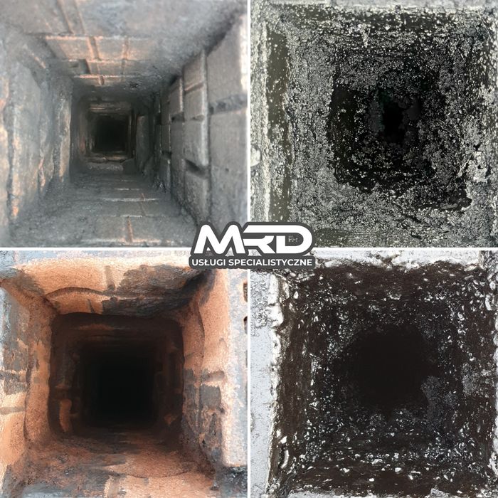 Mechaniczne czyszczenie komina – sadza, smoła, szkliste osady