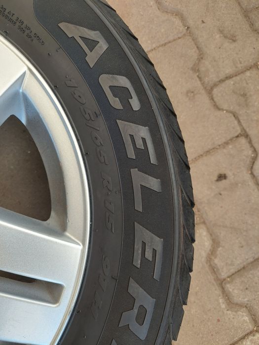 Koło zapasowe felga aluminiowa 5 X 100 VW 6 X 15 ET 38 otwór: 57.1