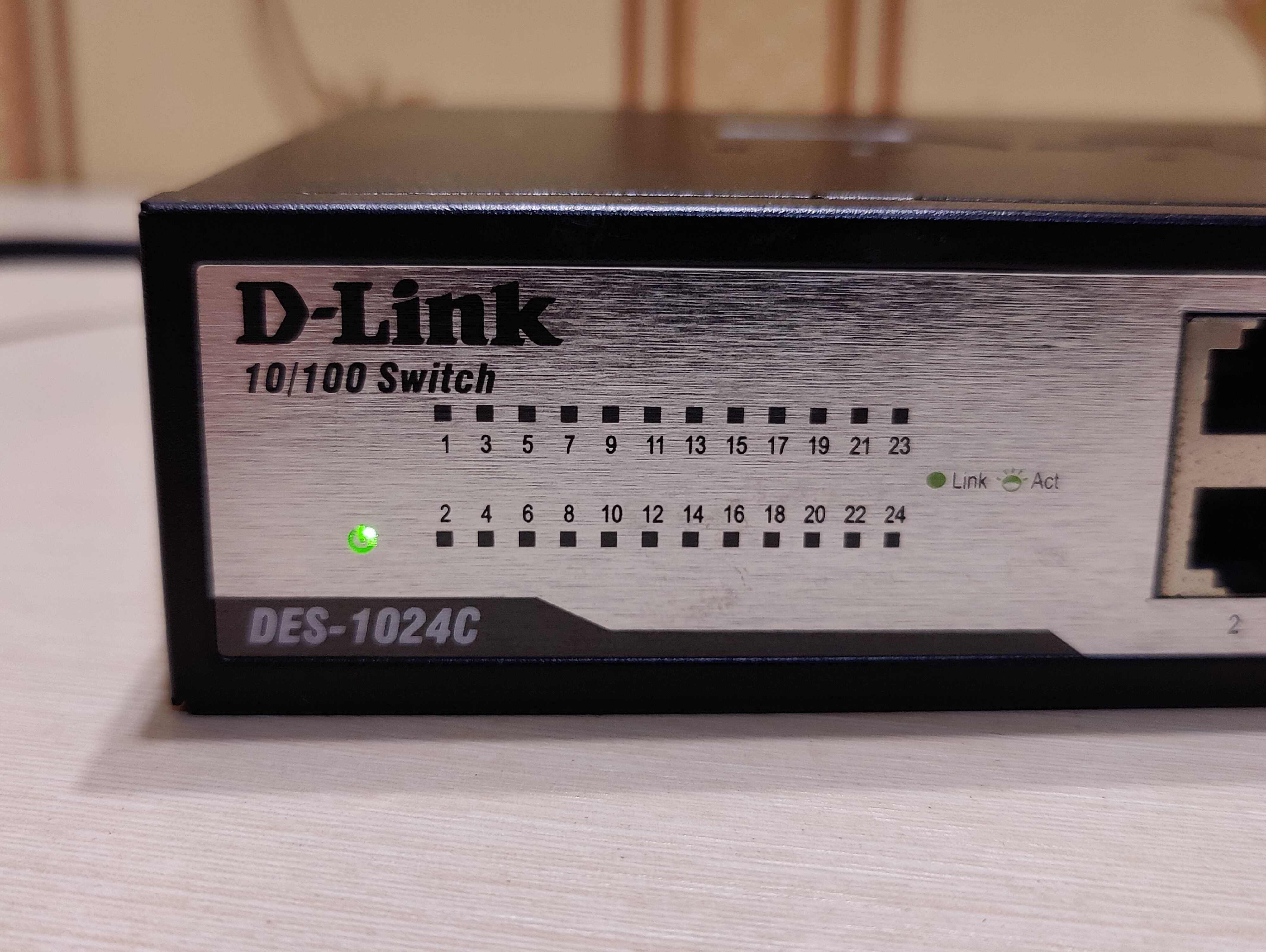 Коммутатор D-Link DES-1024C