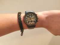 Чоловічий наручний кварцовий годинник з браслетом