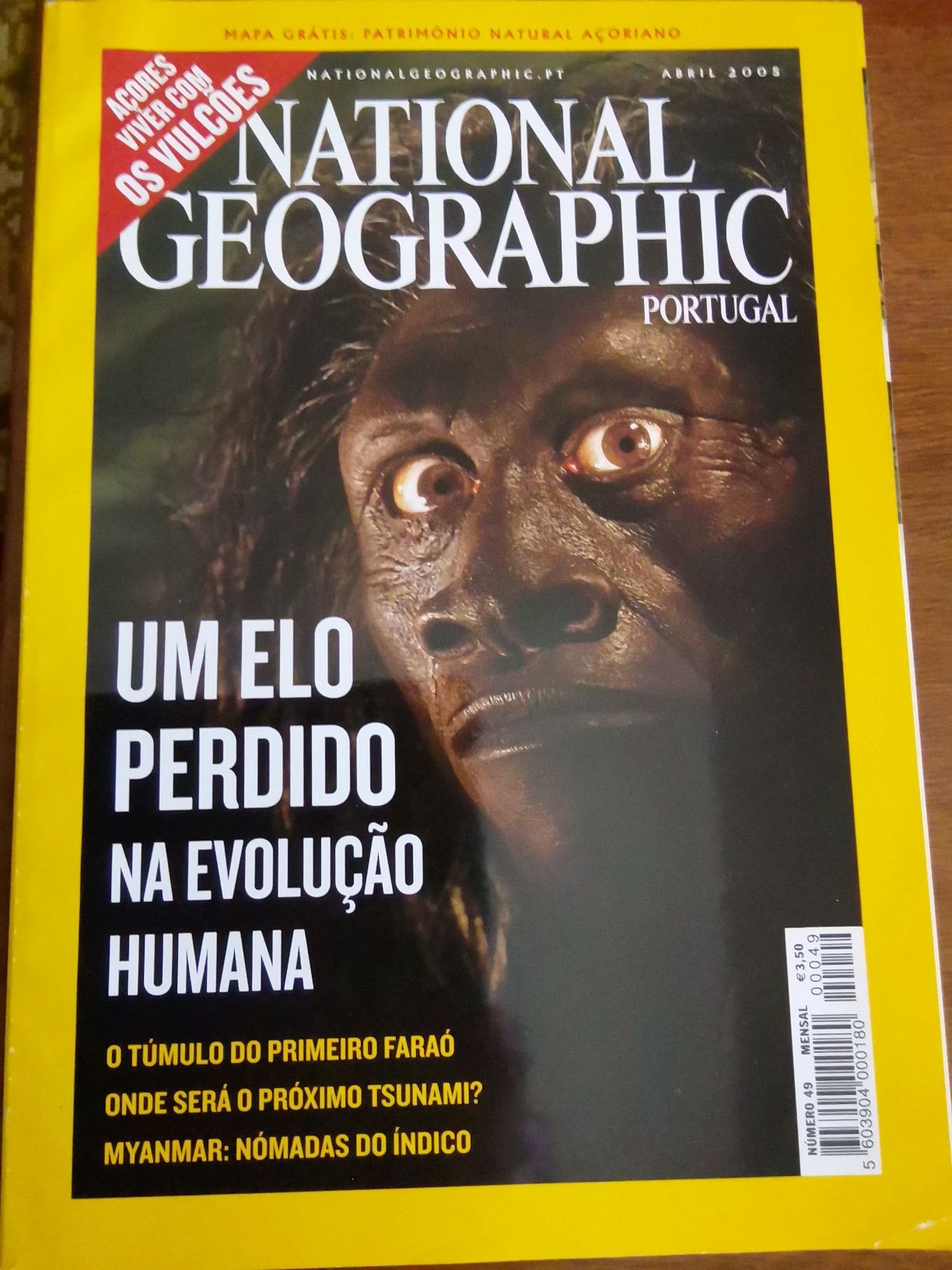 National Geographic : Portugal/4 revistas de história. Novas. 2€ cada