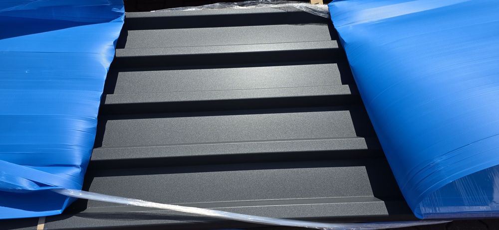Blacha trapezowa T55 Ral 7016 antracyt mat.