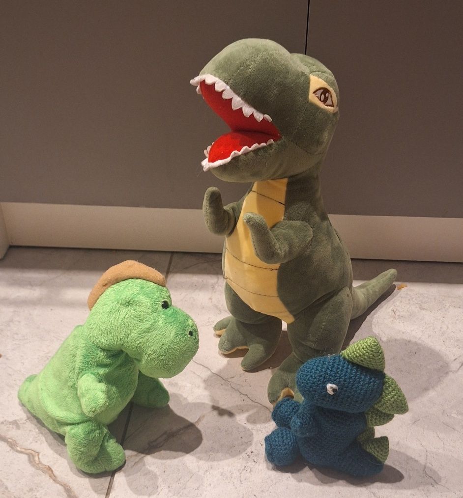 Maskotki Dinozaury