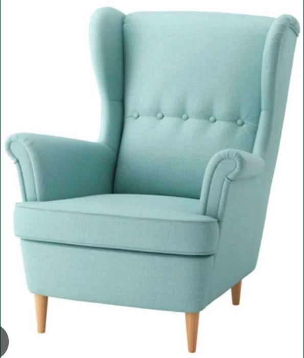Poltrona  turquesa  STRANDMON IKEA