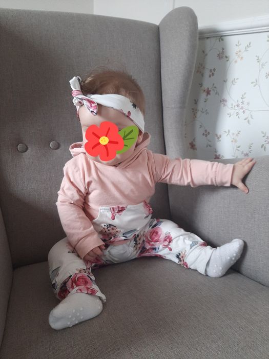 Komplet dziewczecy rozmiar 74-80