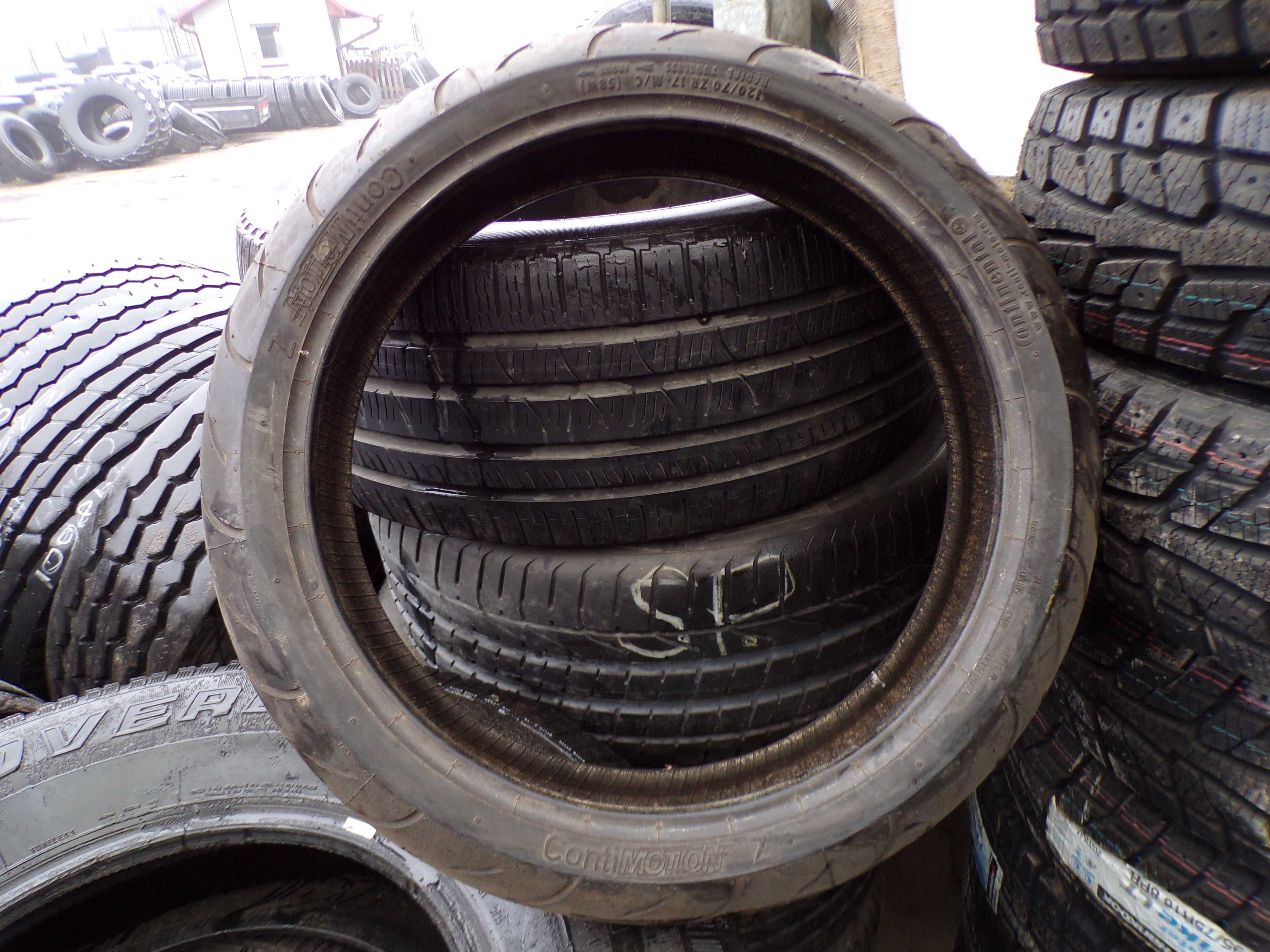 opona 120/70R17 Continental 120/70ZR17 (130 netto)