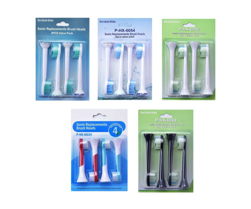 Змінні насадки /масажер для електричної зубної щітки Philips Sonicare