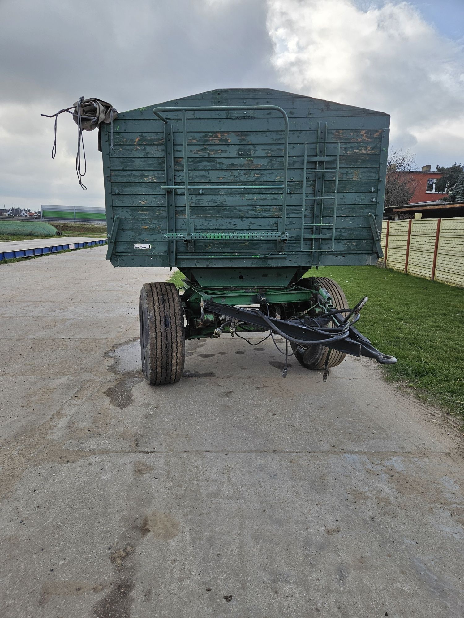 Przyczepa rolnicza HL 8011,Land technik