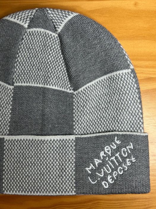 Conjunto Louis Vuitton ( Gorro e Cachecol )