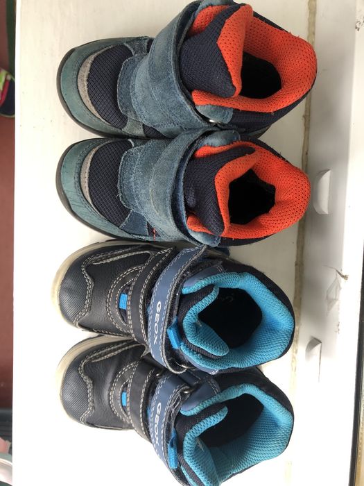 Ecco, Geox зимові чобітки