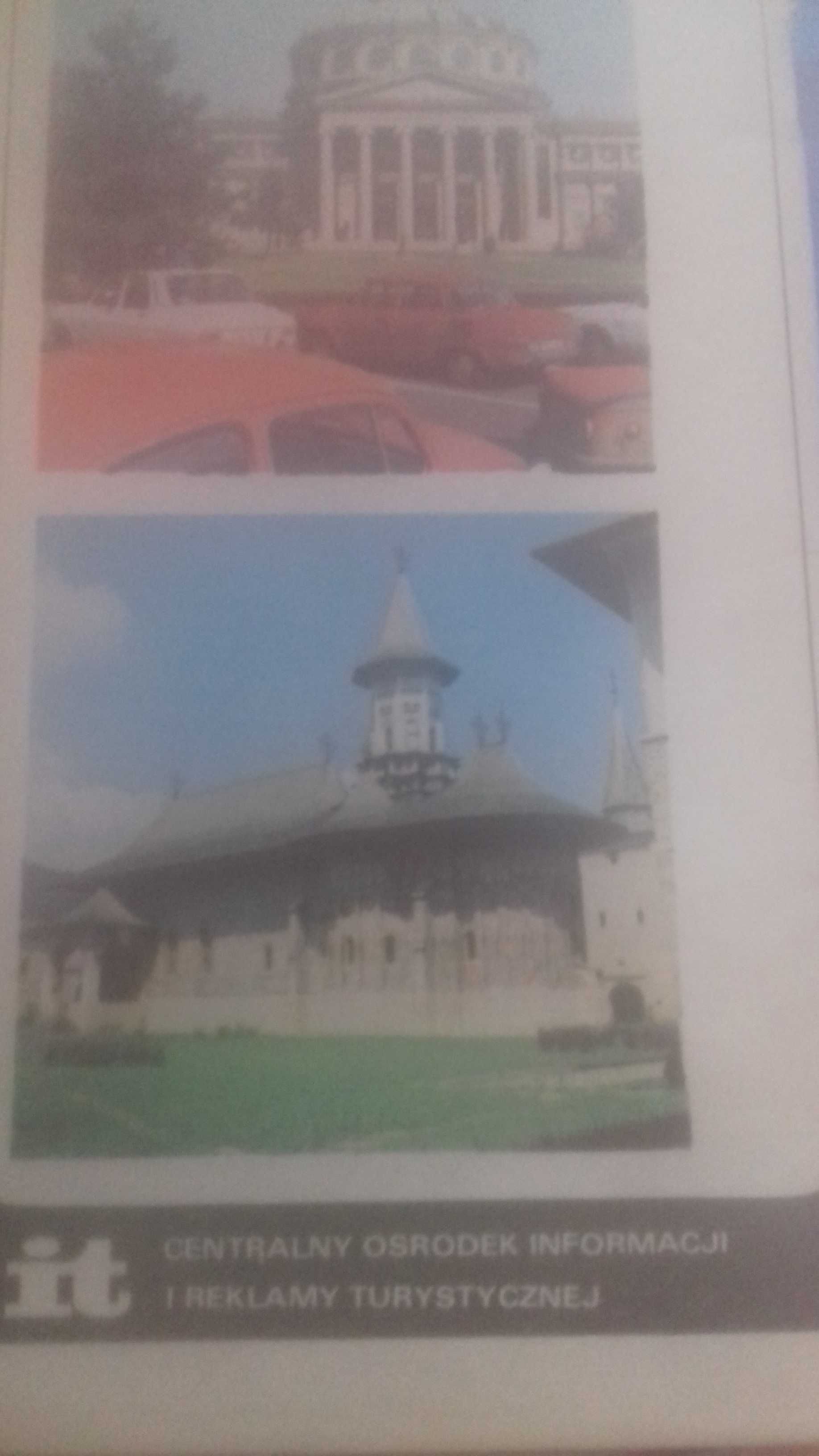 Stary informator turystyczny KAW Zwiedzamy Rumunię 1975