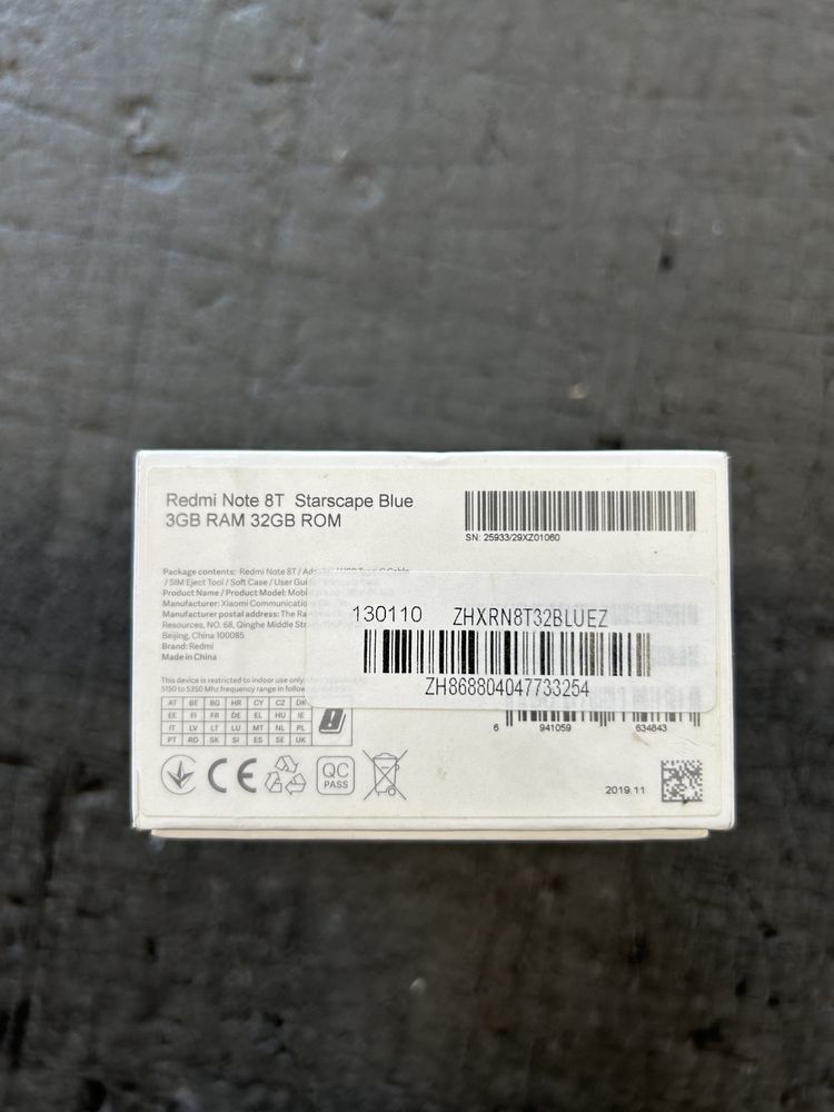 Redmi Note 8T Starscape Blue 3/32GB