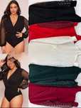 Body damskie plus size