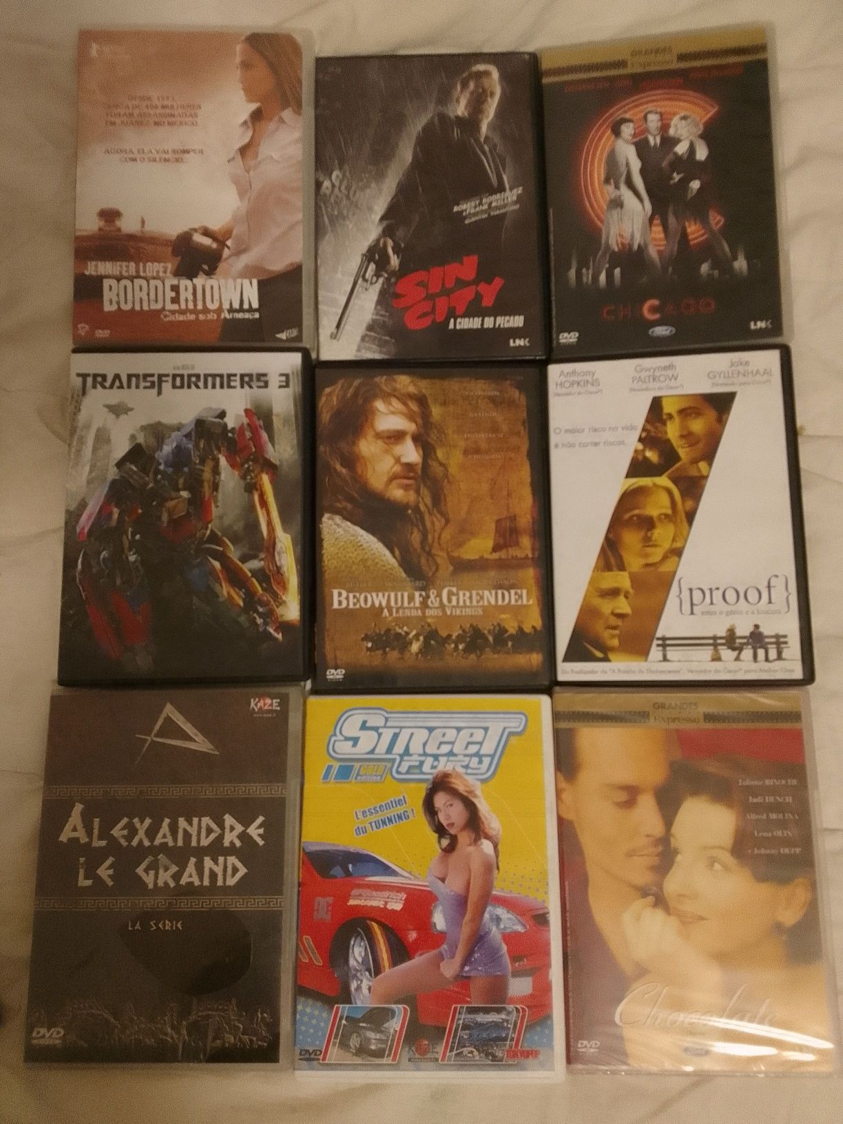Dvd filmes em excelente estado de conservação alguns selados