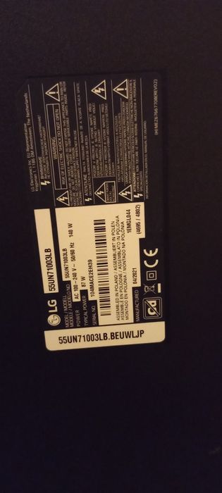 Telewizor LG 55UN7100LB