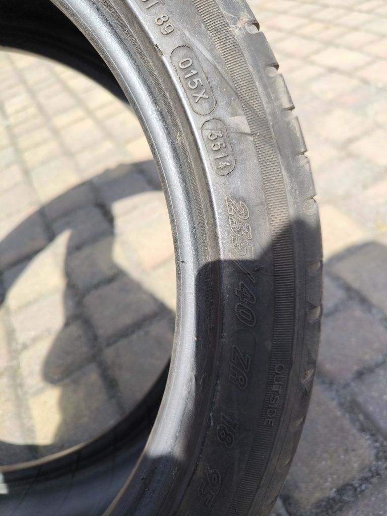 Opony Michelin Pilot Sport 235/40/18