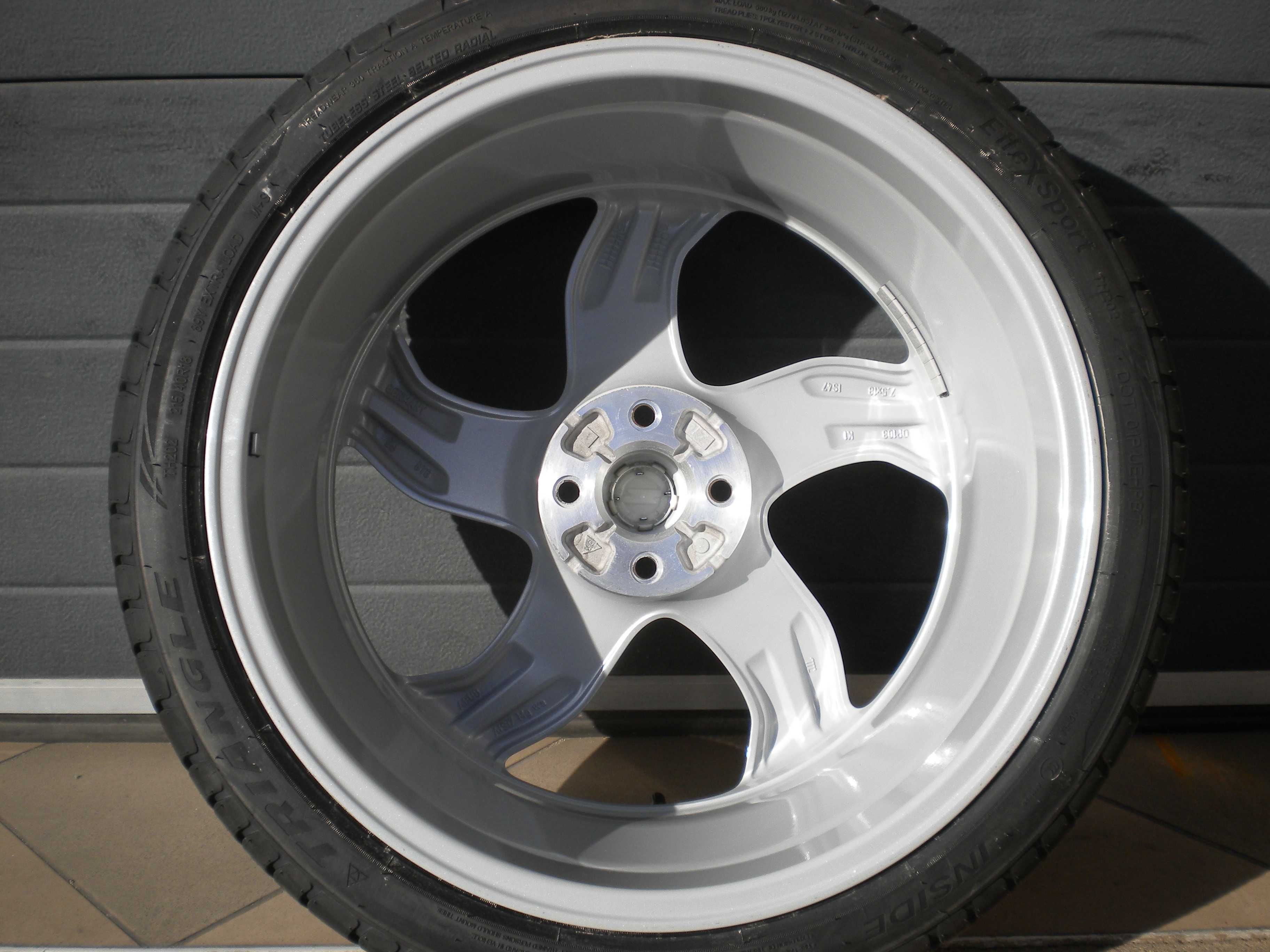 Nowe koła letnie aluminiowe 18 4x100 Opel Corsa D E czujniki ciś TPMS