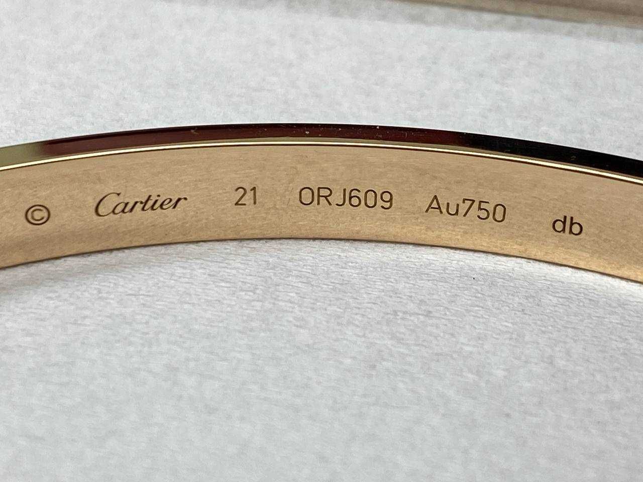 Золотой браслет Cartier original