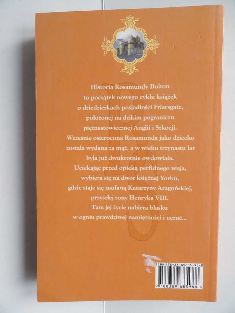 Bertrice Small - Piękna Rosamunda - romans historyczny - nowa
