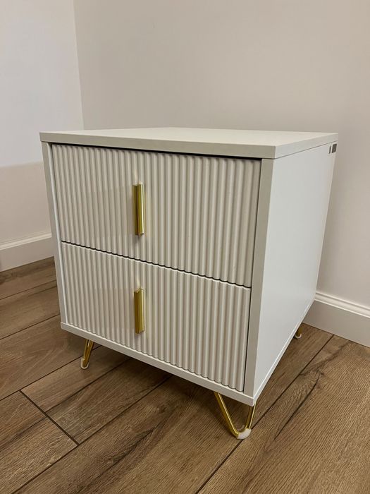 Szafka nocna nowa biała