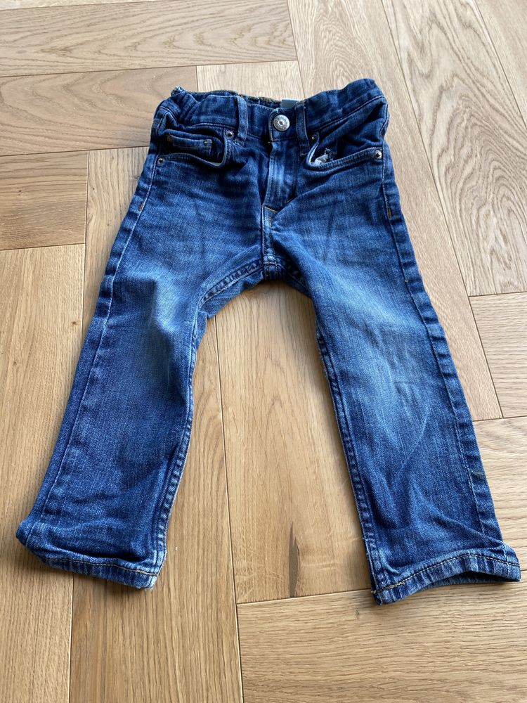 Spodnie jeans rozm 92 wiek 18-24 msc