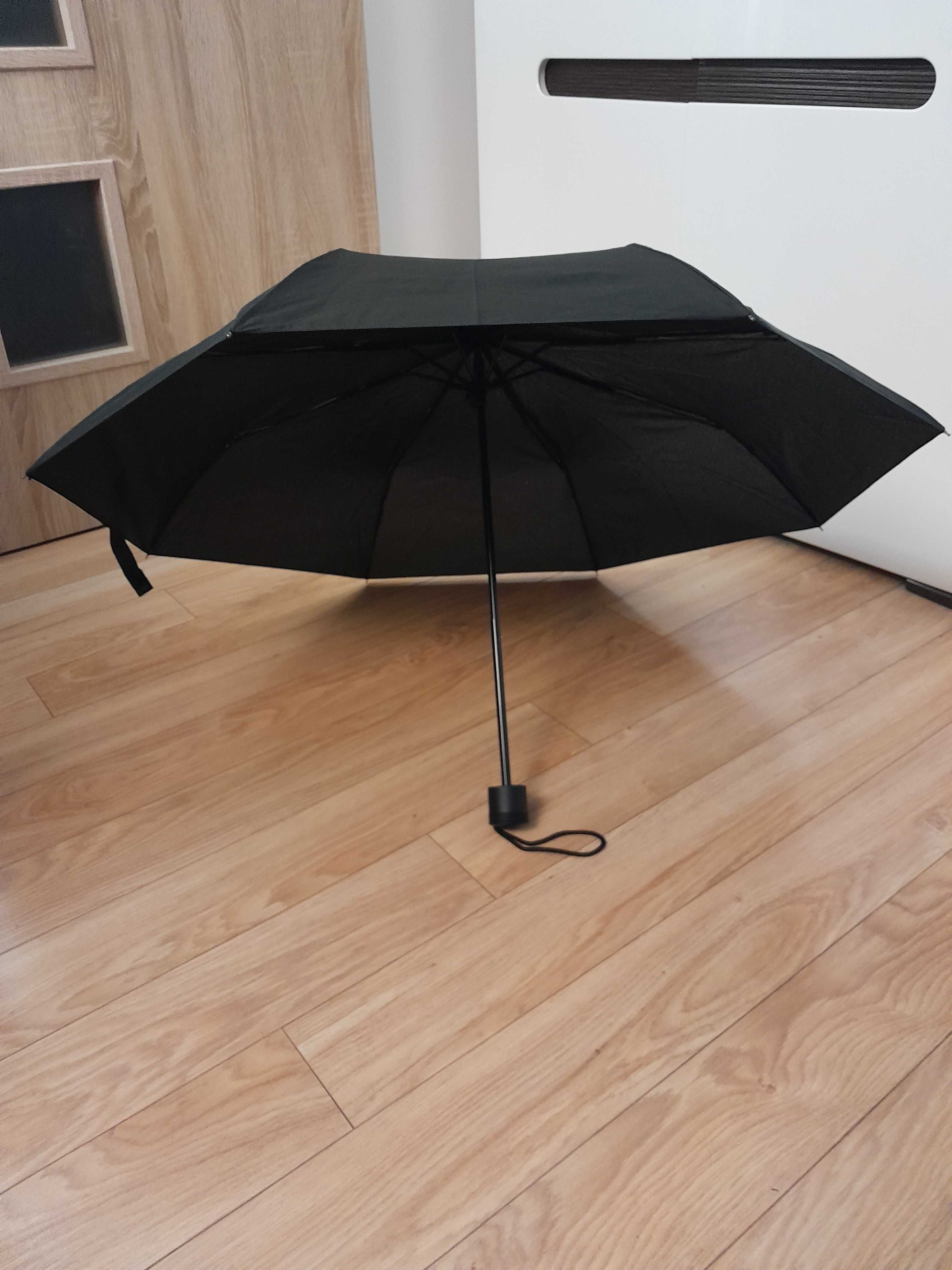 Nowy parasol Falconetti, półautomat. Windproof_Umbrella 91 cm, czarny