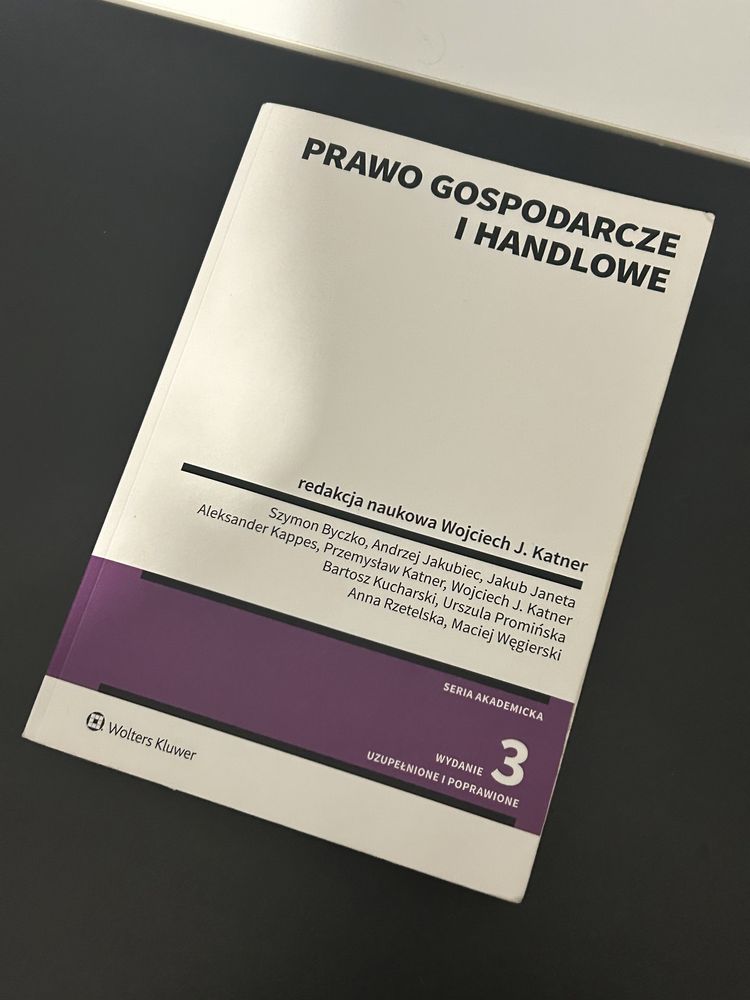 Prawo gospodarcze i handlowe wydanie 3