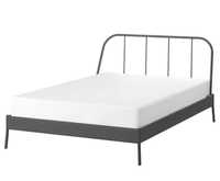 Cama de Casal Ikea Cinzento