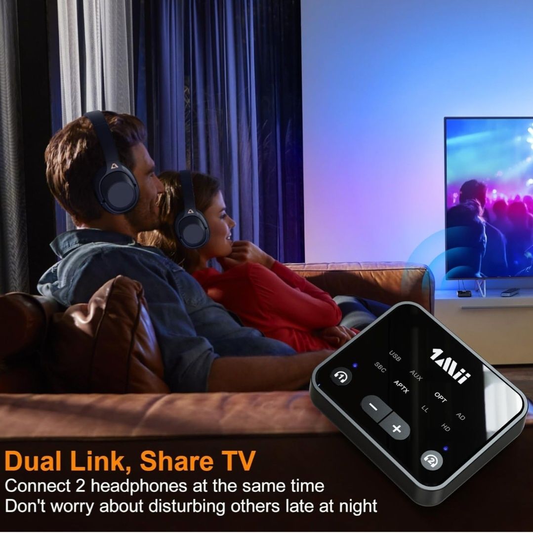 1Mii Nadajnik Bluetooth 5.3 do telewizora