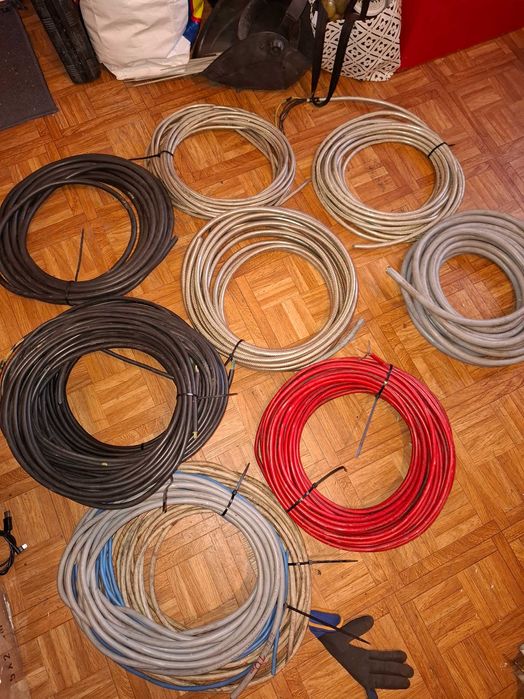 Kablel przewód elektryczny ozdobny w oplocie