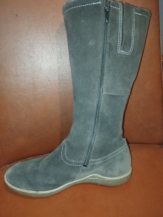 Сапожки жіночі,замшеві