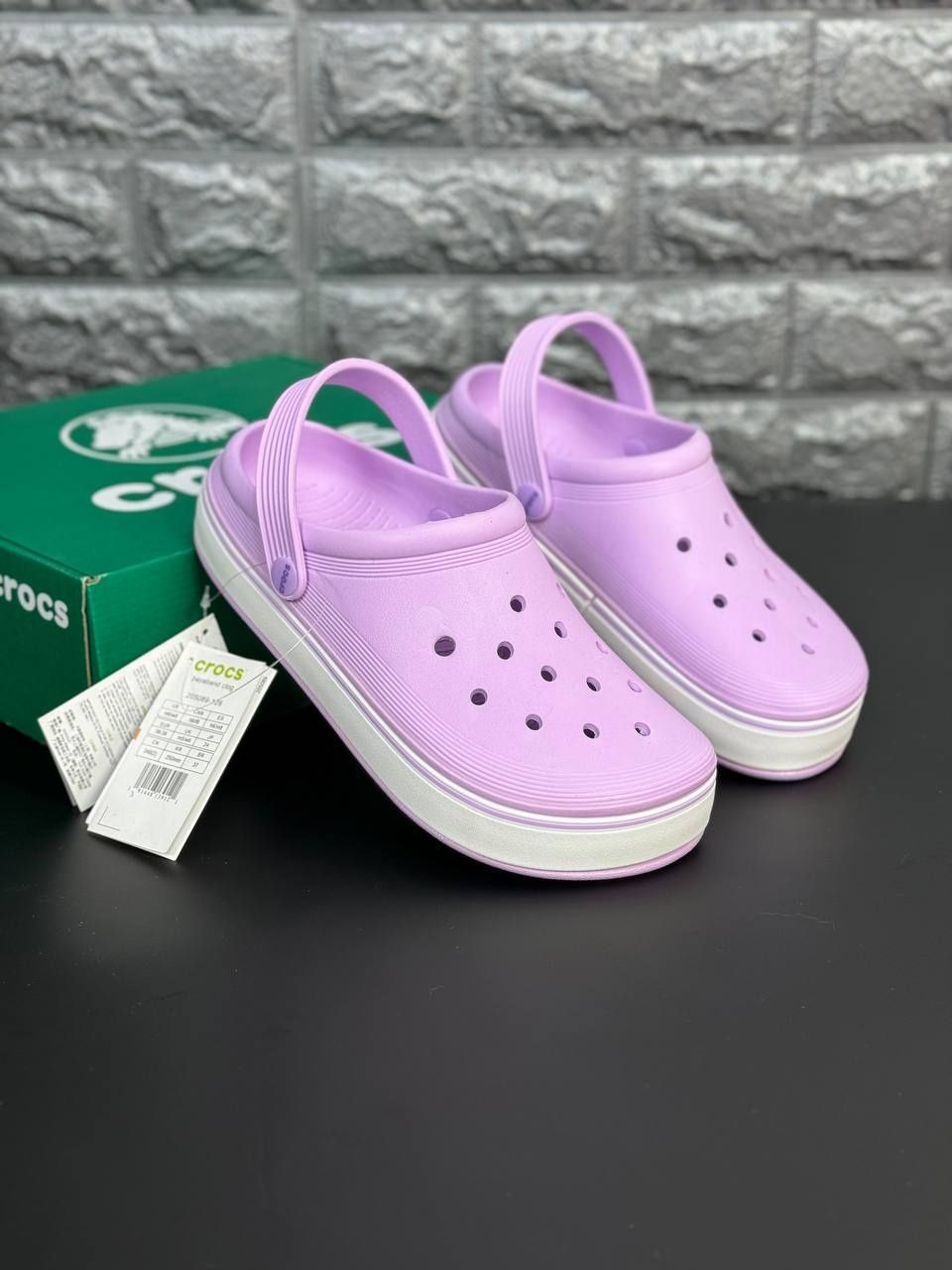 Женские тапочки crocs шлепанцы крокс