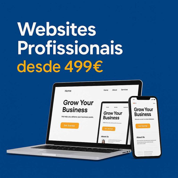 Criação de Website Profissional | Loja Online & SEO Local desde 499