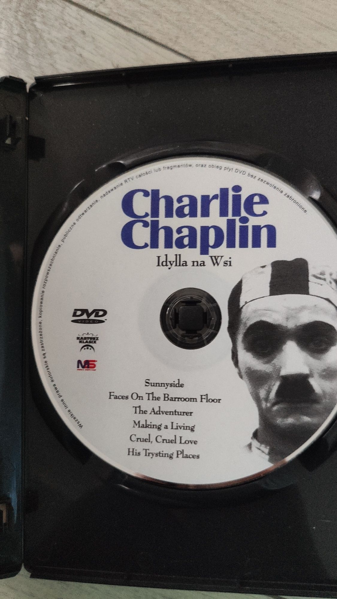 Charlie Chaplin Idylla na Wsi płyta DVD
