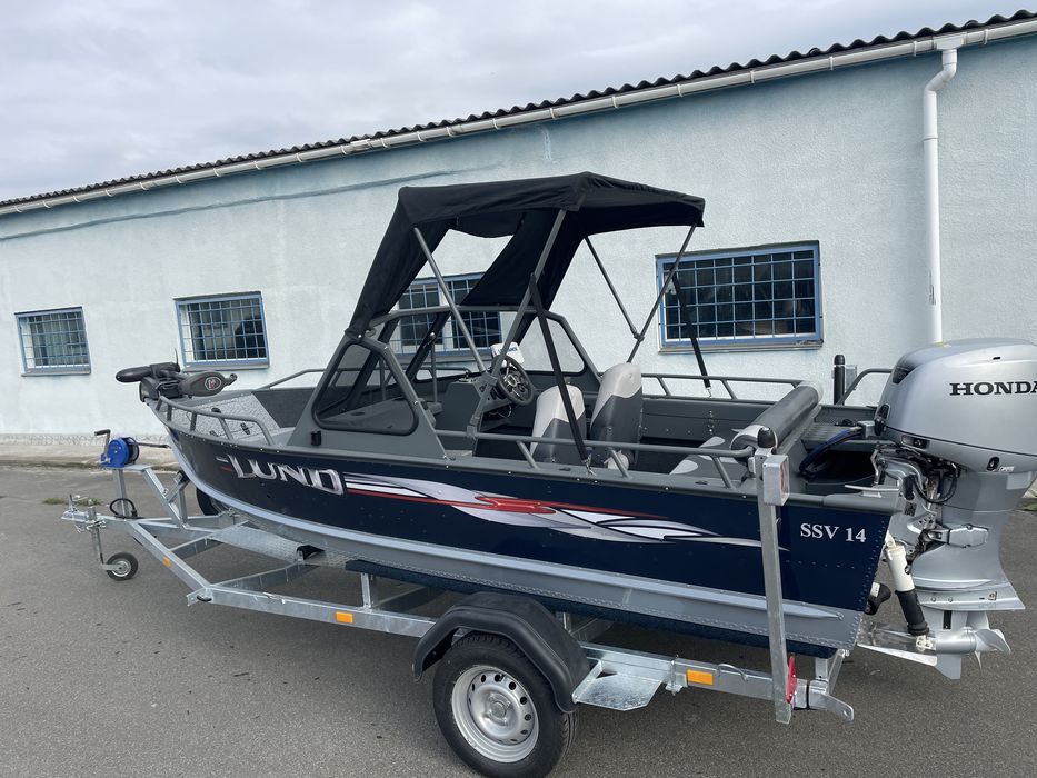 Човен LUND SSV-14,Honda 50 і трейлер