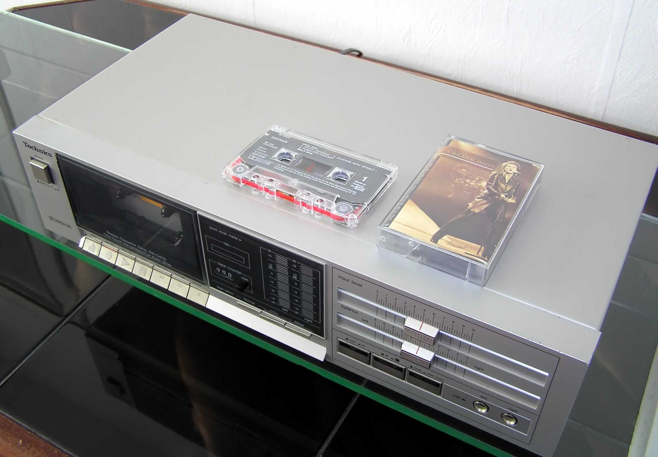 Magnetofon Technics RS-D400 Dolby B, C stan bdb