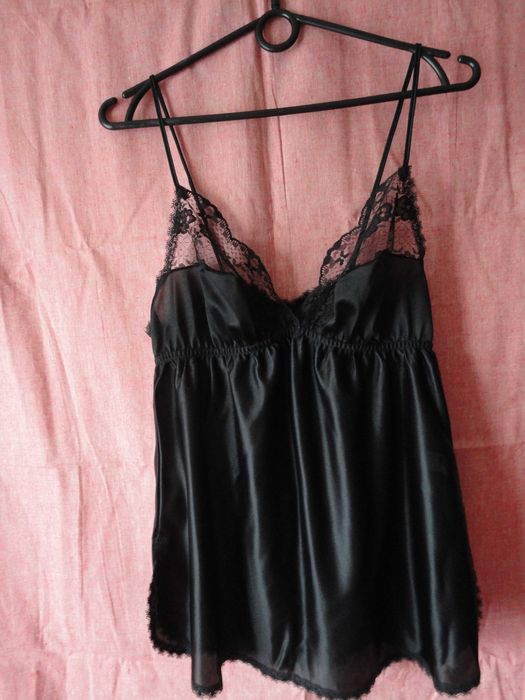 Кружевная сорочка майка женская