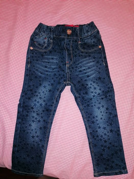 Calças ganga menina 24 meses