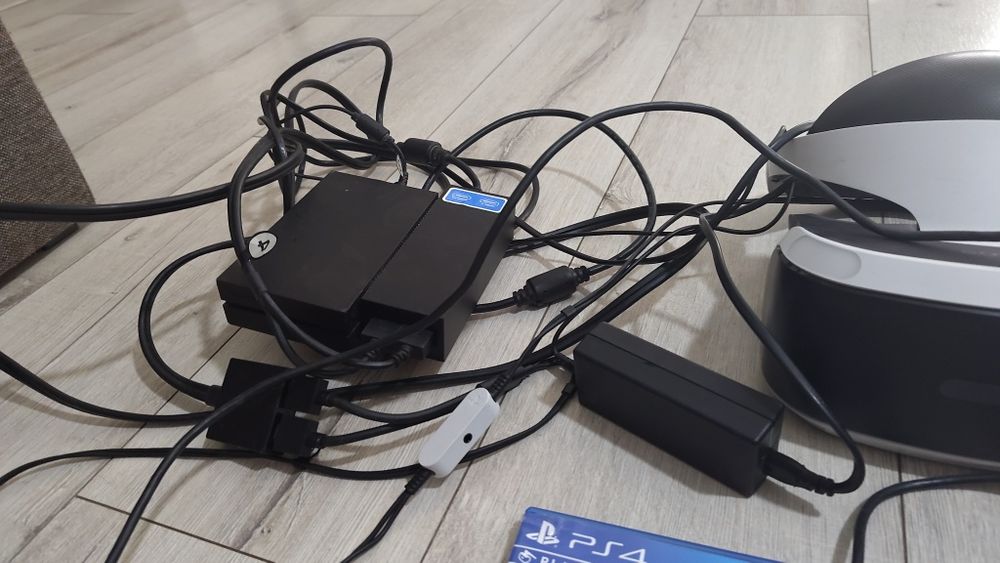 Gogle vr ps4 kamerka + gra
