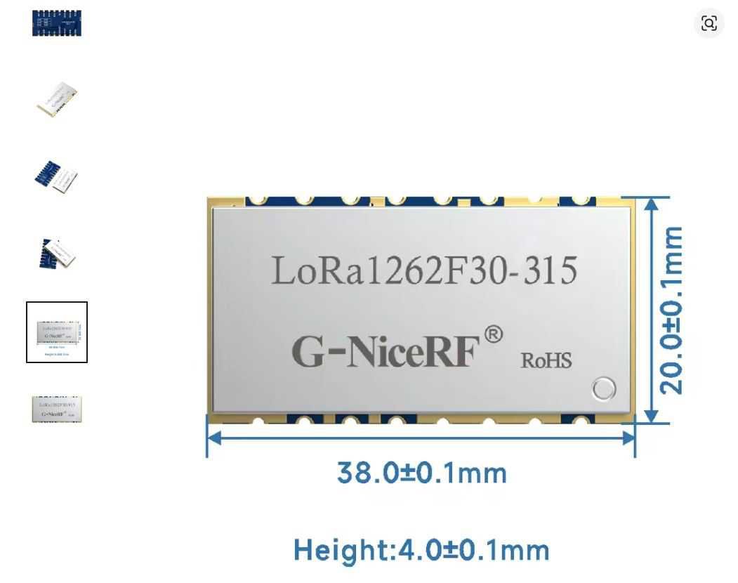 LORA1262F30-315MHZ  4шт.
