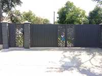 Ворота та паркани ранчо, жалюзі, із плазмовими вставками