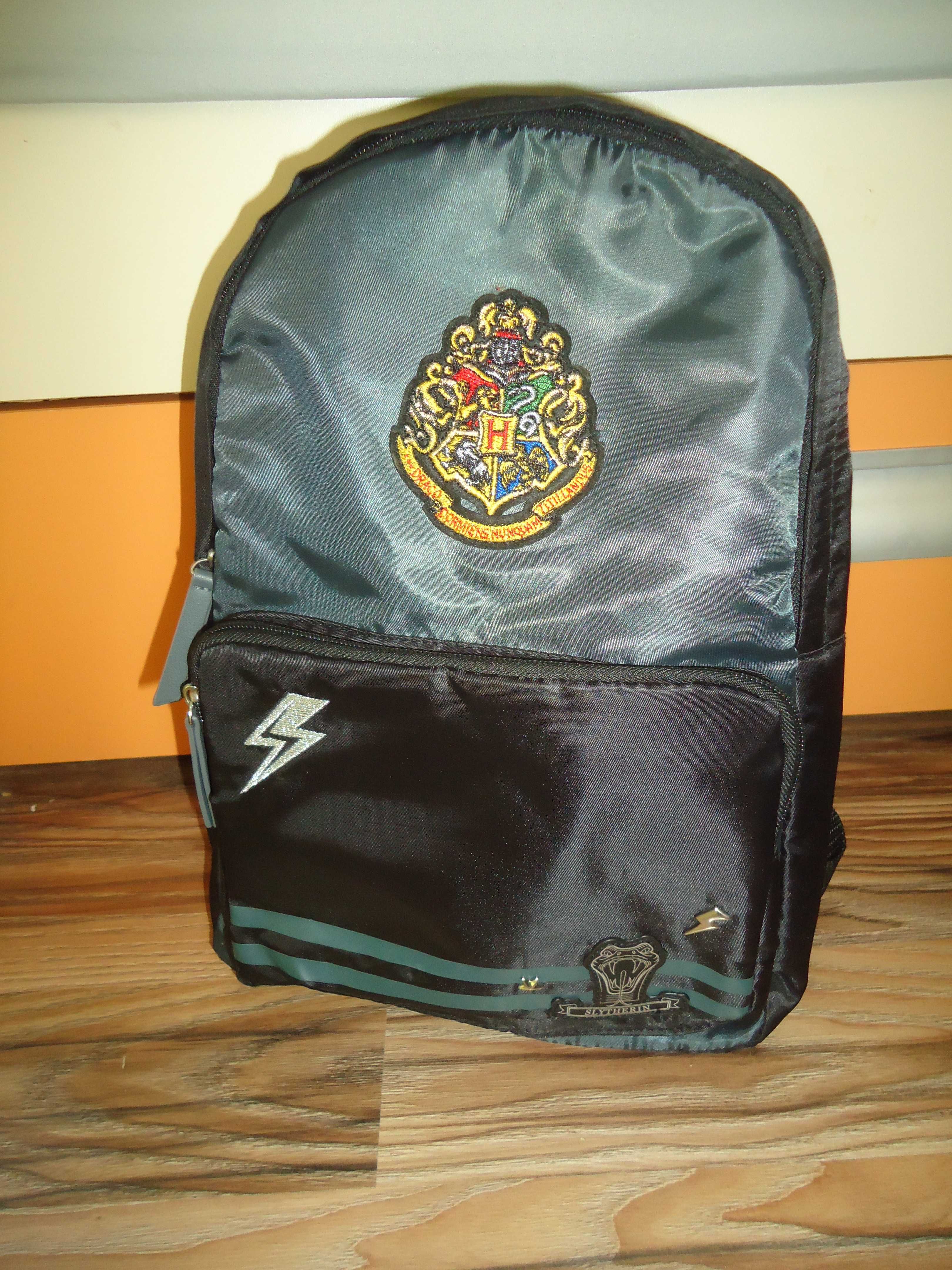 Primark Harry Potter Czarny gładki plecak