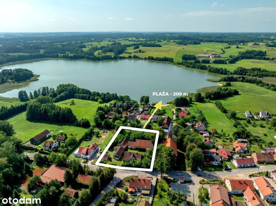 Siedlisko w pięknej wsi warmiińsko - mazurskiej