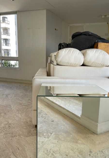 mesa centro espelhos design