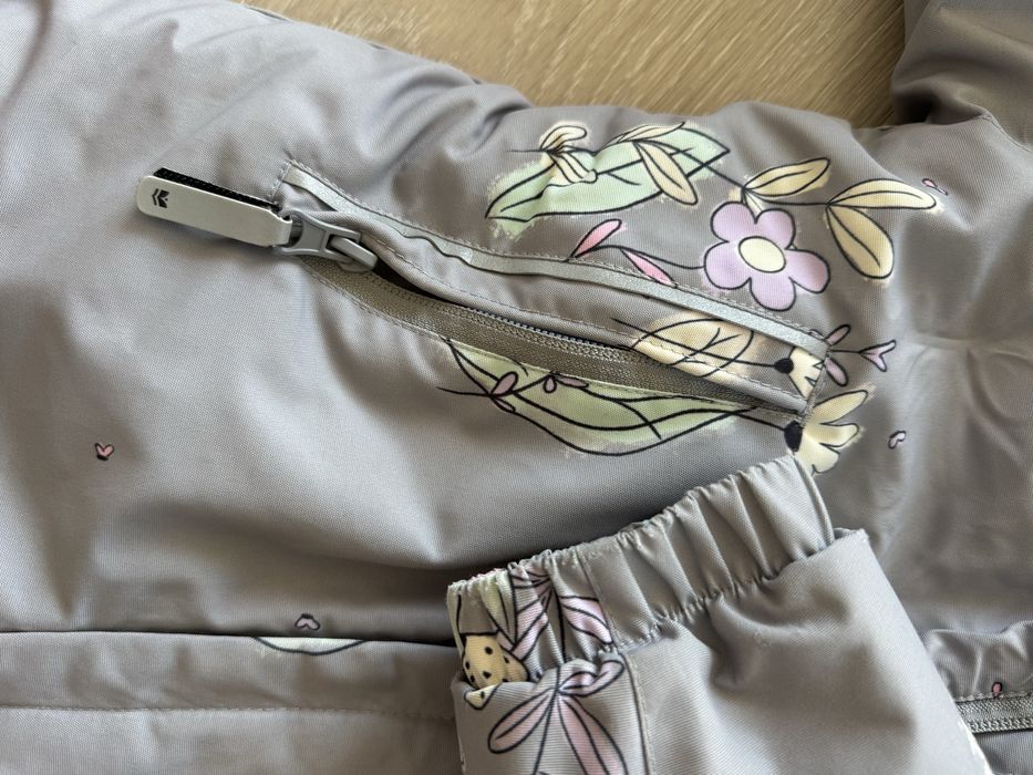 Kombinezon zimowy na dziewczynkę