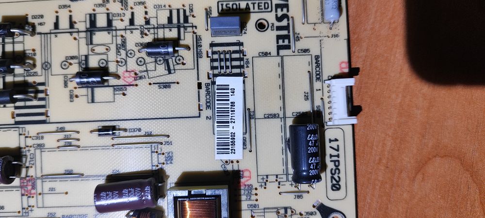 060913R6   25155902.    Блок живлення телевізора VESTEL